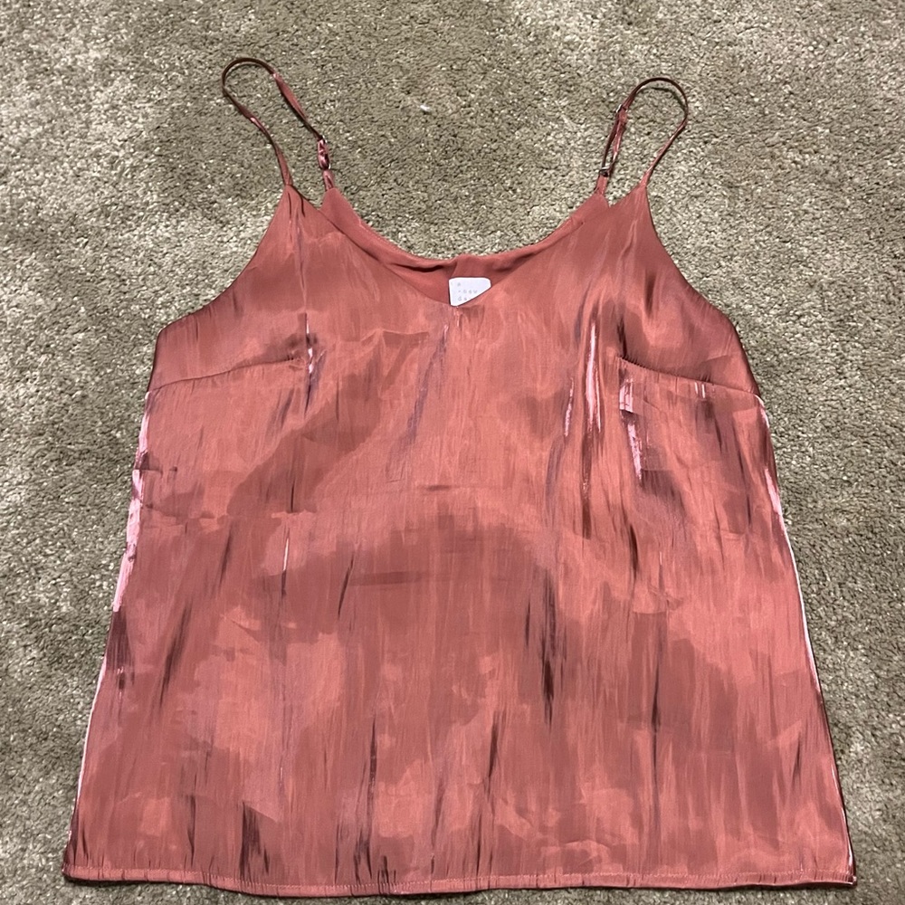 Silk copper top